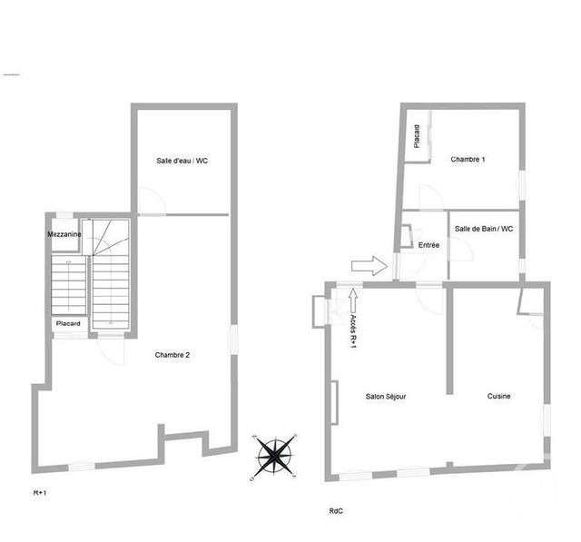 Appartement F3 à vendre - 3 pièces - 70.26 m2 - GRASSE - 06 - PROVENCE-ALPES-COTE-D-AZUR - Century 21 Coeur De Ville